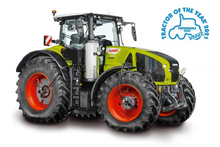 CLAAS AXION 960 CEMOS è il trattore sostenibile dell’anno 2021!