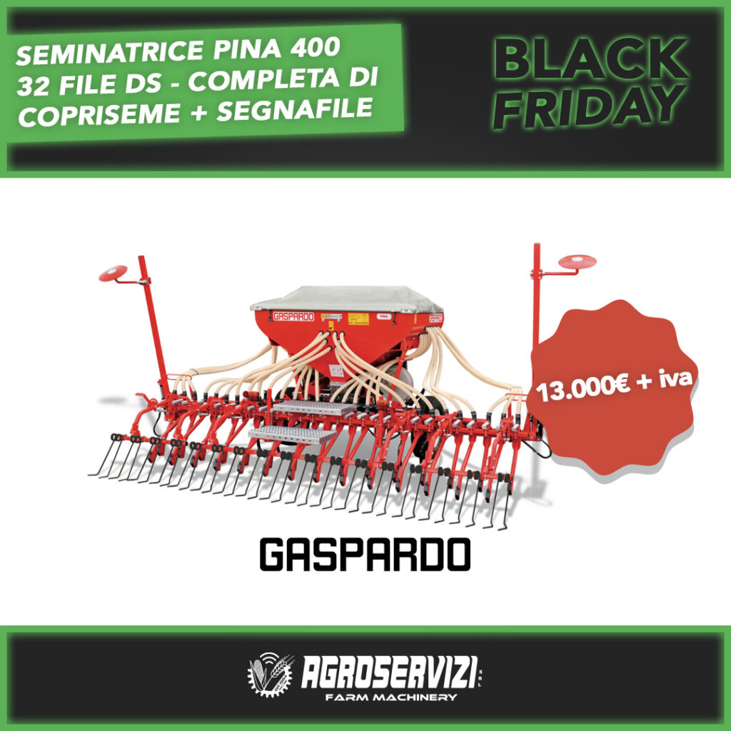 black-friday-agroservizi-seminatrice-gaspardo-pina