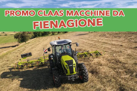 Promo Claas macchine da fienagione