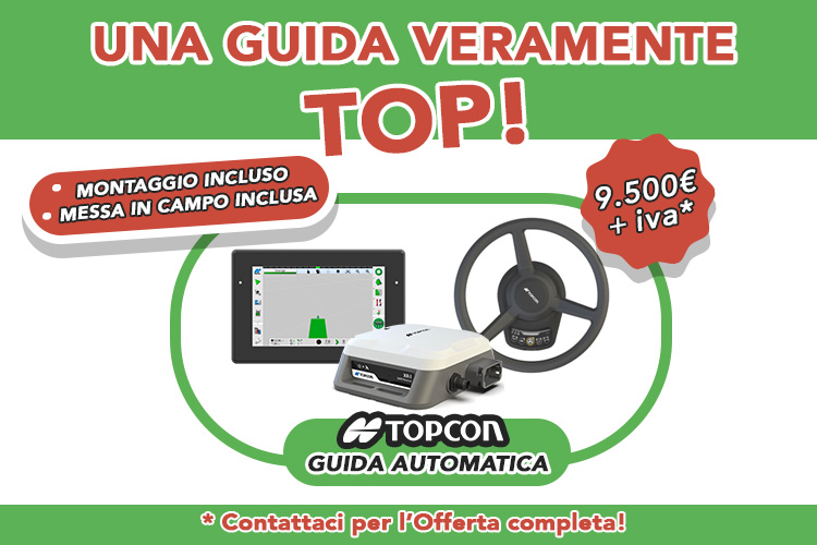 Offerta speciale sistema di guida automatica Topcon